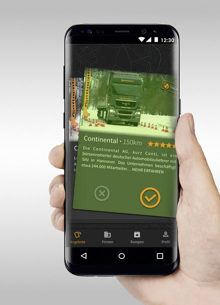 A digital solution for the logistics industry – Fleetmatch makes fleets more effective and truck drivers happier